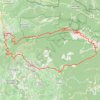 Itinéraire Le Ventoux par la face Nord, distance, dénivelé, altitude, carte, profil, trace GPS