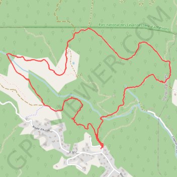 Itinéraire Saint-Jean-du-Pin Randonnée, distance, dénivelé, altitude, carte, profil, trace GPS