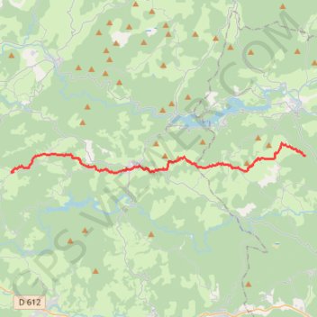 Itinéraire new, distance, dénivelé, altitude, carte, profil, trace GPS