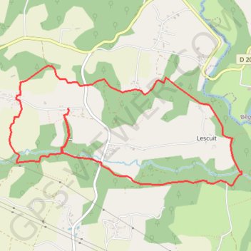 Itinéraire Circuit depuis la Chapelle Saint-André, distance, dénivelé, altitude, carte, profil, trace GPS