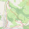 Itinéraire Le Crêt de Marcoux, distance, dénivelé, altitude, carte, profil, trace GPS