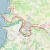 Itinéraire Fouras vers Rochefort Flow 38 kms, distance, dénivelé, altitude, carte, profil, trace GPS