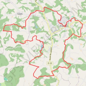 Itinéraire Randonnée des Arrigans Pouillon, distance, dénivelé, altitude, carte, profil, trace GPS
