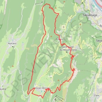 Itinéraire Tour, distance, dénivelé, altitude, carte, profil, trace GPS