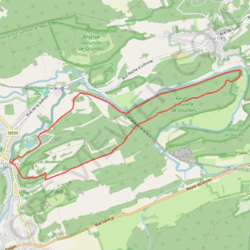 Itinéraire abannets, distance, dénivelé, altitude, carte, profil, trace GPS