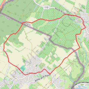 Itinéraire Circuit du vignoble, distance, dénivelé, altitude, carte, profil, trace GPS