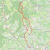 Itinéraire Sortie au départ de Oingt, distance, dénivelé, altitude, carte, profil, trace GPS