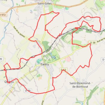 Itinéraire 24km, distance, dénivelé, altitude, carte, profil, trace GPS