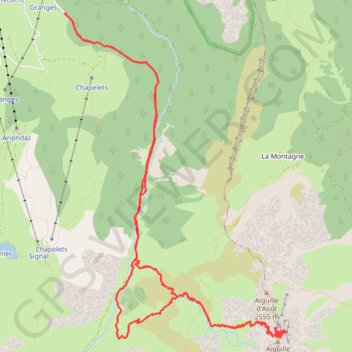 Itinéraire Brêche de la Portetta, distance, dénivelé, altitude, carte, profil, trace GPS