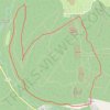 Itinéraire Randonnée 06.01.2022 16:43, distance, dénivelé, altitude, carte, profil, trace GPS