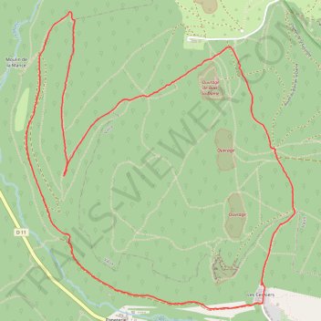 Itinéraire Randonnée 06.01.2022 16:43, distance, dénivelé, altitude, carte, profil, trace GPS