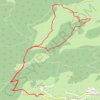 Itinéraire Croix et Frêtes de Colomban, distance, dénivelé, altitude, carte, profil, trace GPS