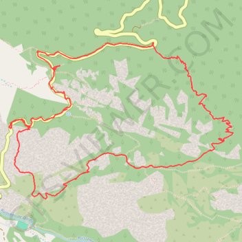Itinéraire Golfe de Porto, distance, dénivelé, altitude, carte, profil, trace GPS