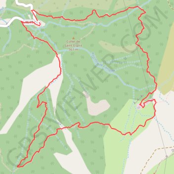 Itinéraire Mine de l Eguisse, distance, dénivelé, altitude, carte, profil, trace GPS