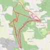 Itinéraire Route (155 waypoints), distance, dénivelé, altitude, carte, profil, trace GPS