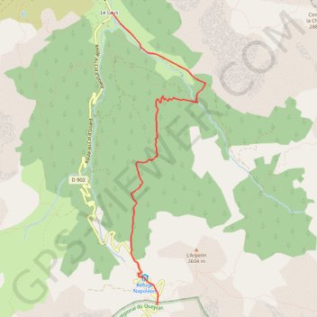 Itinéraire Col d'Izoard par le Sentier des Mules, distance, dénivelé, altitude, carte, profil, trace GPS