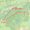 Itinéraire 2025021001_LumiereRollotLienz_BouquetinBoiteux, distance, dénivelé, altitude, carte, profil, trace GPS
