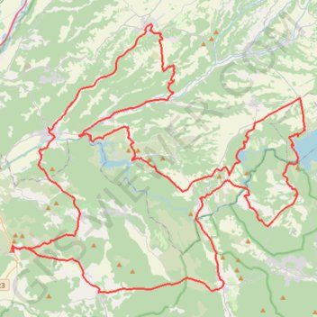 Itinéraire Ginasservis et les Lacs du Verdon, distance, dénivelé, altitude, carte, profil, trace GPS