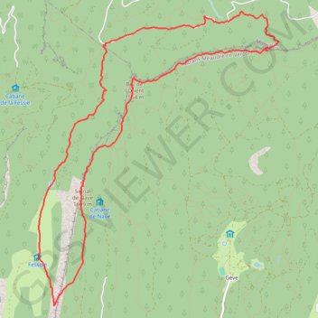 Itinéraire Le Bec de l'Orient depuis le Col de Montaud, distance, dénivelé, altitude, carte, profil, trace GPS
