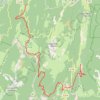 Itinéraire Tour du Vercors 2019 - Jour 3, distance, dénivelé, altitude, carte, profil, trace GPS