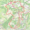 Itinéraire Epagny - Cruseilles - 45 km - 930 m, distance, dénivelé, altitude, carte, profil, trace GPS