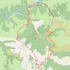 Itinéraire La croix de Prunières - Chaudes-Aigues, distance, dénivelé, altitude, carte, profil, trace GPS