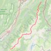 Itinéraire Traversée de Belledonne par les crêtes, distance, dénivelé, altitude, carte, profil, trace GPS