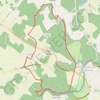 Itinéraire track, distance, dénivelé, altitude, carte, profil, trace GPS