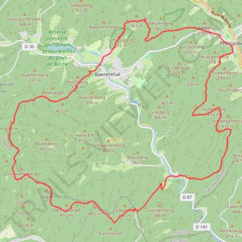 Itinéraire Randonnée du 19/10/2023 à 08:37, distance, dénivelé, altitude, carte, profil, trace GPS