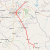 Itinéraire Burkina Faso - Trajet Ziniare Bura - 2016/10/25, distance, dénivelé, altitude, carte, profil, trace GPS