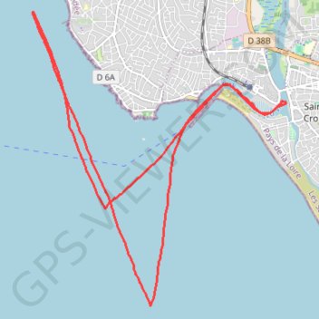 Itinéraire SailFreeGps_2022-06-30_18-51-30, distance, dénivelé, altitude, carte, profil, trace GPS