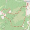 Itinéraire De la Roquebrussanne au Plateau d'Agnis, distance, dénivelé, altitude, carte, profil, trace GPS