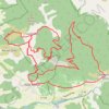 Itinéraire Châtillon en Diois, Pié de Boeuf, col d'Ayaste, Montgardy la mure (Drôme), distance, dénivelé, altitude, carte, profil, trace GPS