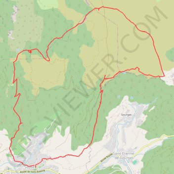 Itinéraire 2022-12-31 16-42-59, distance, dénivelé, altitude, carte, profil, trace GPS
