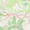 Itinéraire J2-V, distance, dénivelé, altitude, carte, profil, trace GPS