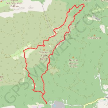 Itinéraire Le Ruisseau de Latay, distance, dénivelé, altitude, carte, profil, trace GPS
