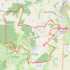 Itinéraire 3 - vtt trail 25km 2024, distance, dénivelé, altitude, carte, profil, trace GPS