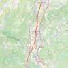 Itinéraire Montélimar - Bagnol sur cèze, distance, dénivelé, altitude, carte, profil, trace GPS