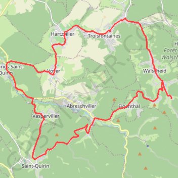 Itinéraire PARCOURS-33km-IBP91-hiking, distance, dénivelé, altitude, carte, profil, trace GPS