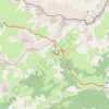 Itinéraire Queyras-Viso VARIANTE : Abriès - Les Fonts, distance, dénivelé, altitude, carte, profil, trace GPS