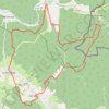 Itinéraire Gernelle - Gesponsart - la Grandville, distance, dénivelé, altitude, carte, profil, trace GPS