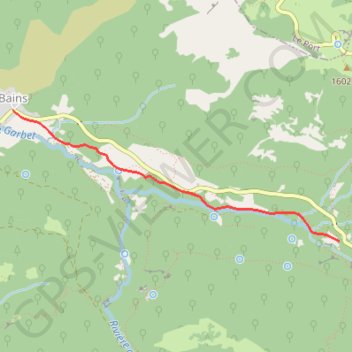 Itinéraire Le chemin des Mines, distance, dénivelé, altitude, carte, profil, trace GPS