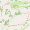 Itinéraire Le Haut Montet, Plateau de Caussols, distance, dénivelé, altitude, carte, profil, trace GPS