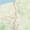 Itinéraire Dieppe - Rouen, distance, dénivelé, altitude, carte, profil, trace GPS