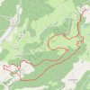 Itinéraire Les sources du Rey, distance, dénivelé, altitude, carte, profil, trace GPS