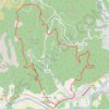 Itinéraire Du Poujol-sur-Orb à la crète de Coudière, distance, dénivelé, altitude, carte, profil, trace GPS