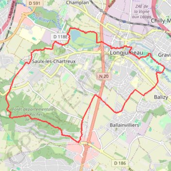 Itinéraire track, distance, dénivelé, altitude, carte, profil, trace GPS
