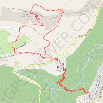 Itinéraire sqxSp, distance, dénivelé, altitude, carte, profil, trace GPS