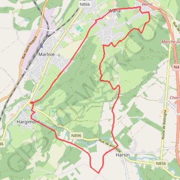 Itinéraire LCMF 15km, distance, dénivelé, altitude, carte, profil, trace GPS