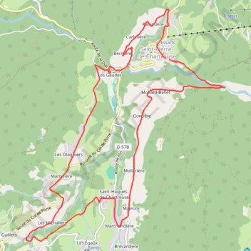 Itinéraire Parcours Découverte, distance, dénivelé, altitude, carte, profil, trace GPS